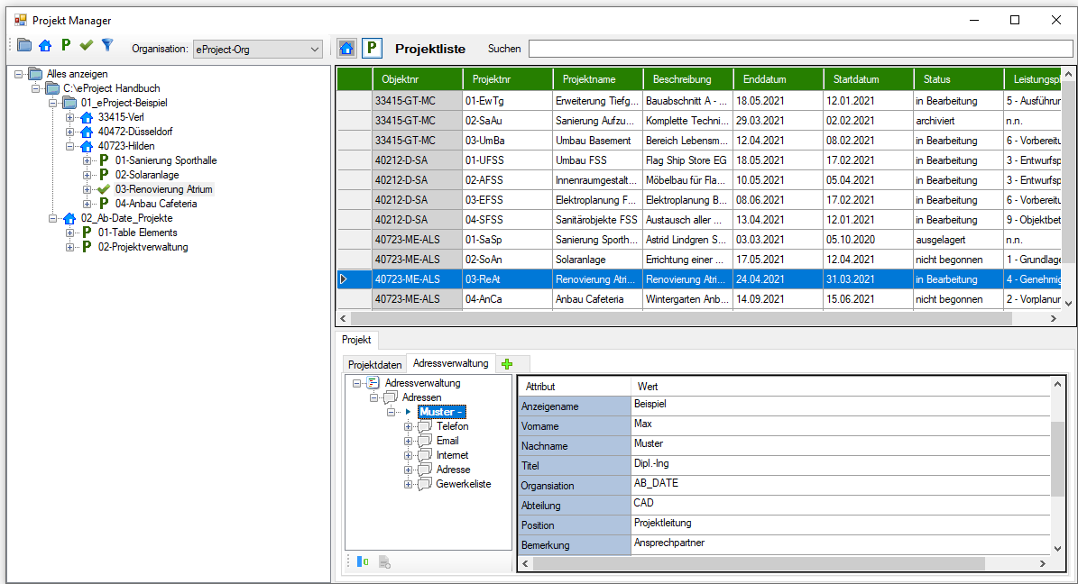 002_Projektmanager_ProjekteObjekte